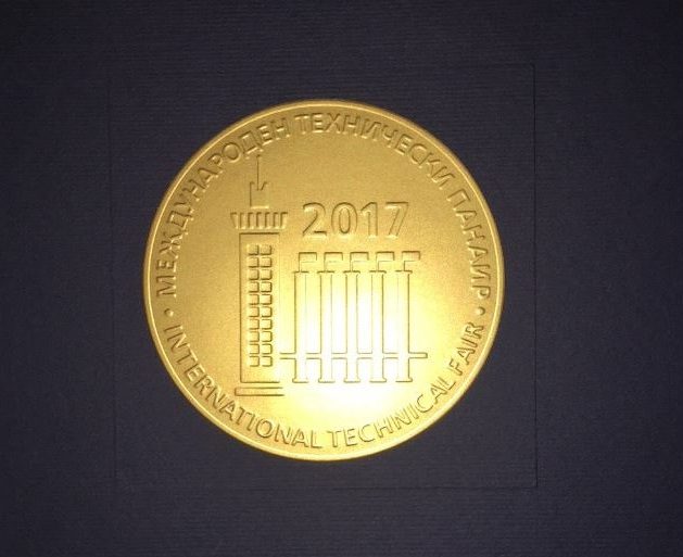 This is a photo of the gold medal and diploma that Forsstrom won for ForFlexx.